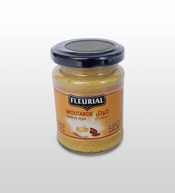 ALG PRODUCTS LLC - Fleurial Mustard Jar, Finesse, authenticity and character, our FLEURIAL mustard will make you rediscover the taste of meat.